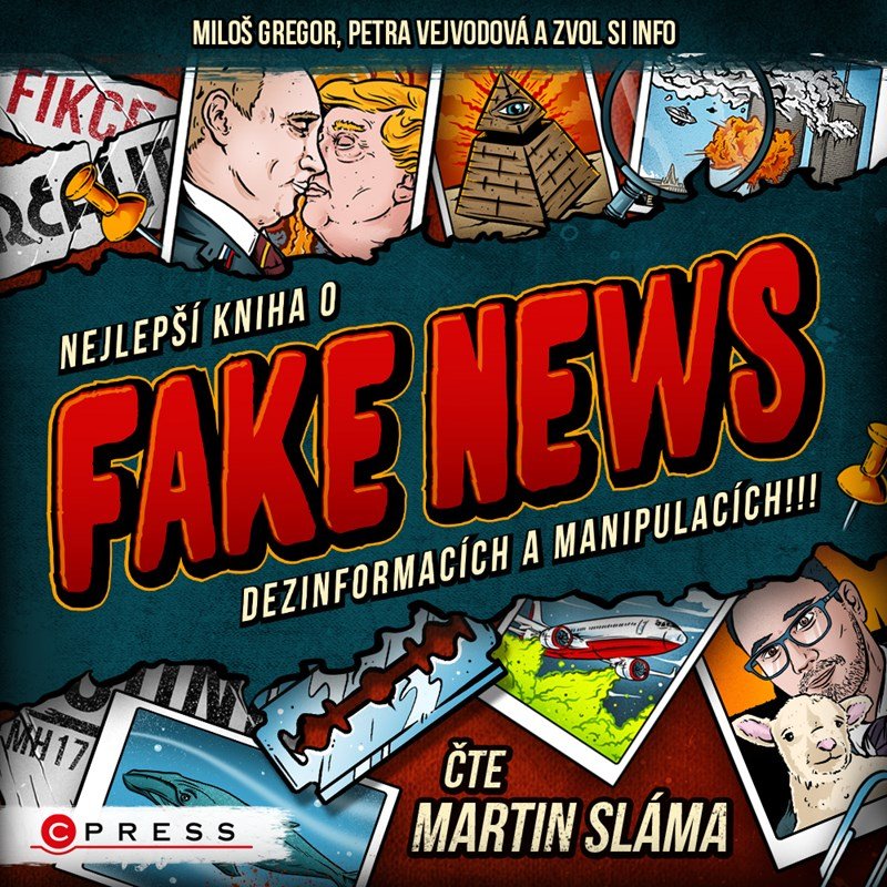 Nejlepší kniha o fake news!!! (audiokniha) - Miloš Gregor
