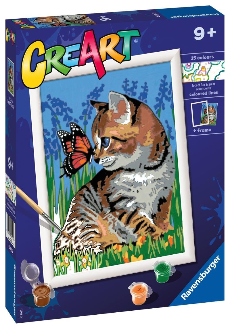 Levně Ravensburger CreArt - Nejlepší přátelé