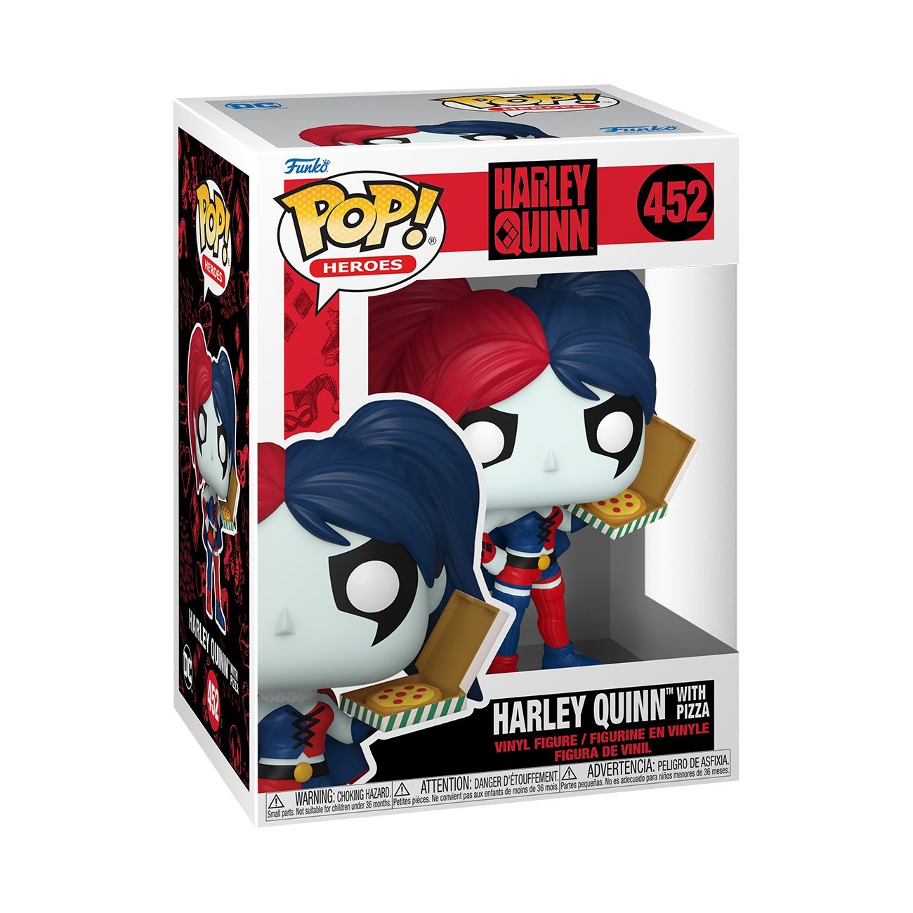 Levně Funko POP Heroes: DC - Harley Quinn with Pizza