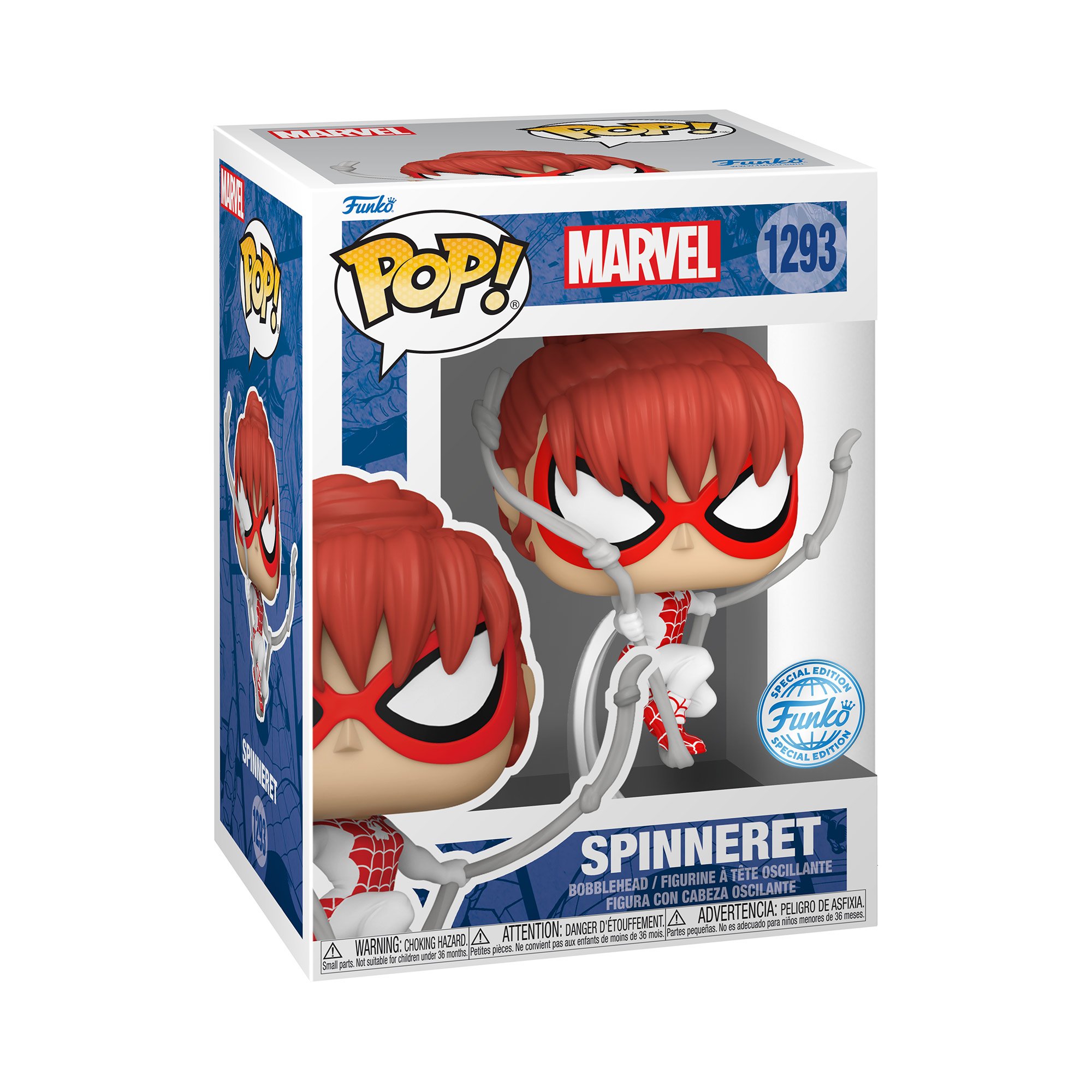 Levně Funko POP Marvel: Spider-Man - Spinneret (special edition)