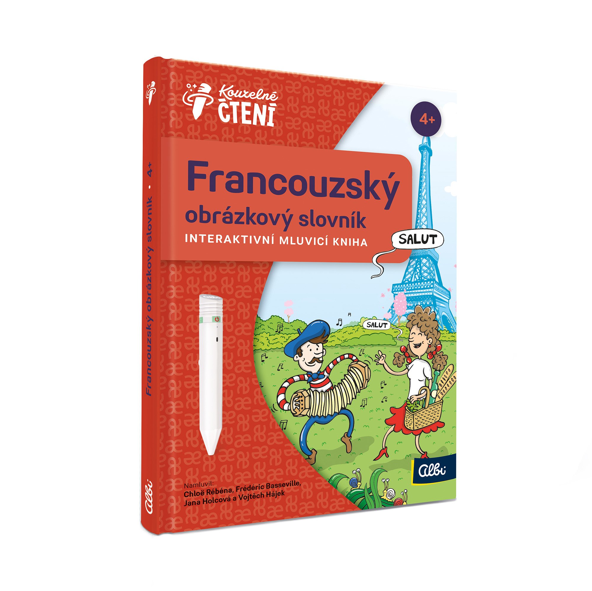 Levně Francouzský obrázkový slovník - Kouzelné čtení - Albi