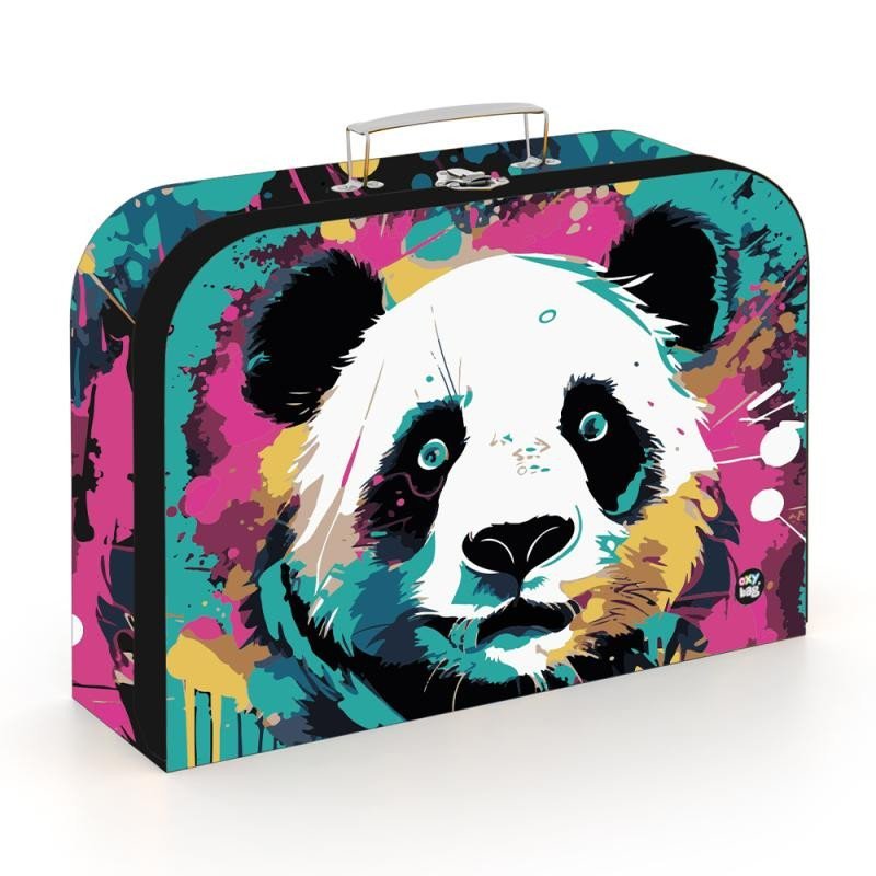 Kufřík lamino 34 cm - Panda
