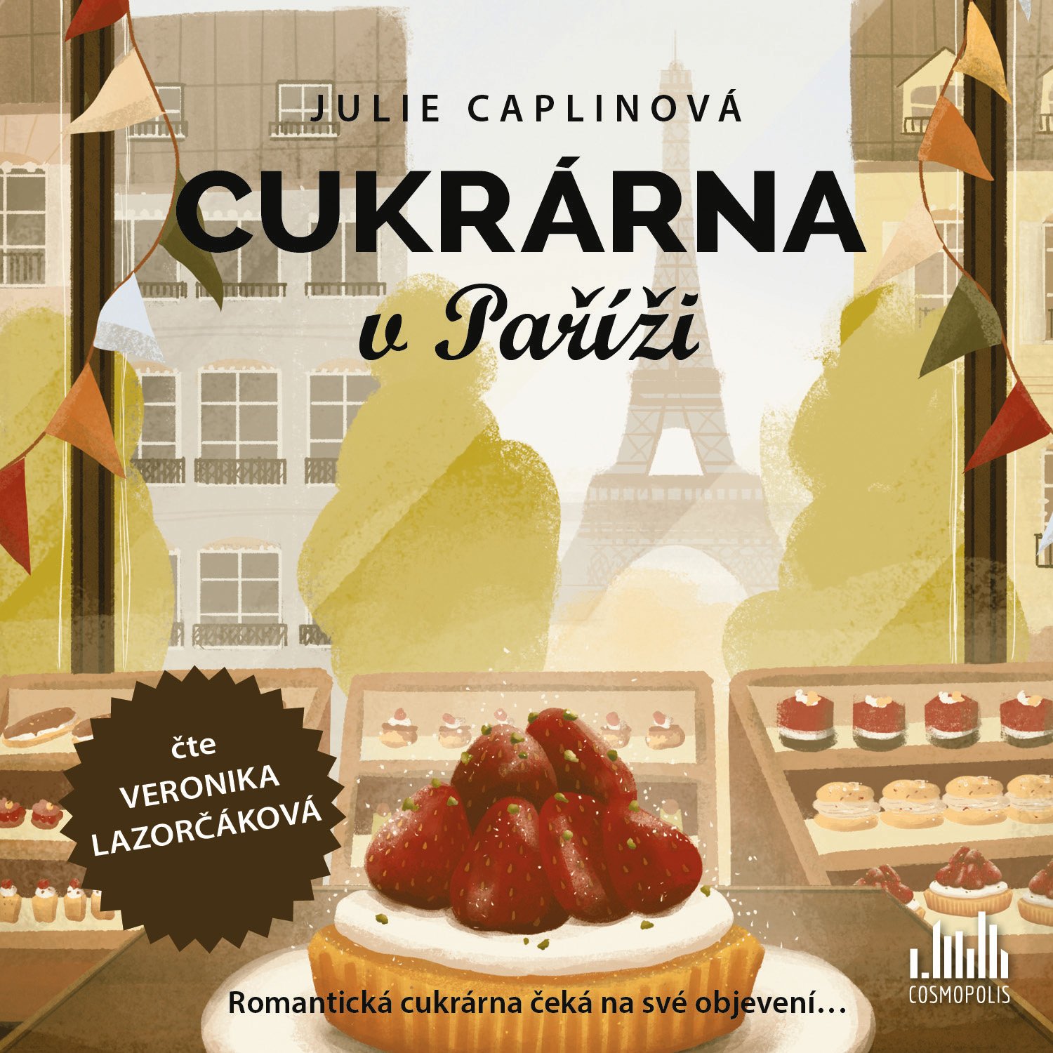 Levně Cukrárna v Paříži - CDmp3 (Čte Veronika Lazorčáková) - Julie Caplinová