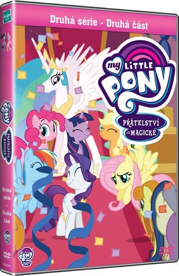 Levně My Little Pony: Přátelství je magické, 2.série:2.část (1DVD,9x22 min.)