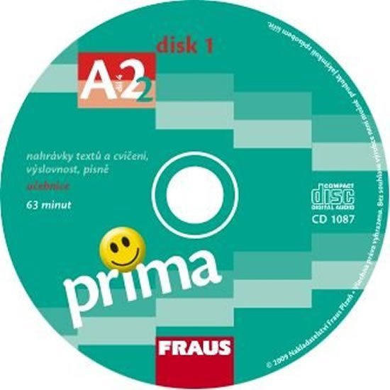 Levně Prima A2/díl 4 - CD k učebnice /2ks/ - kolektiv autorů