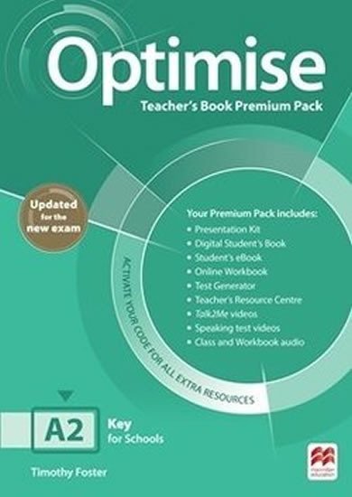 Levně Optimise A2 - Updated Teacher´s Book Premium Pack - Foster, Timothy John