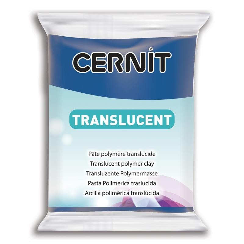 Levně CERNIT TRANSLUCENT 56g safírová