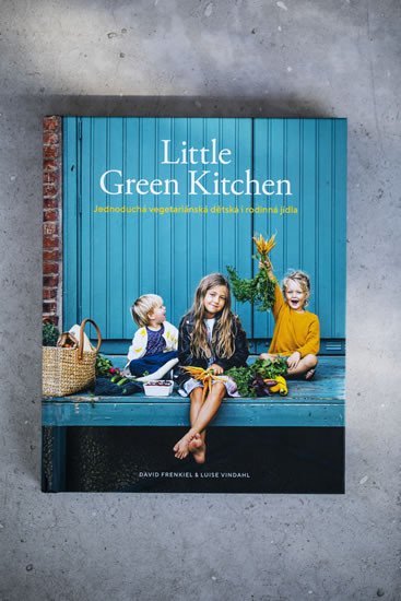 Levně Little Green Kitchen - Jednoduchá vegetariánská dětská i rodinná jídla - David Frenkiel