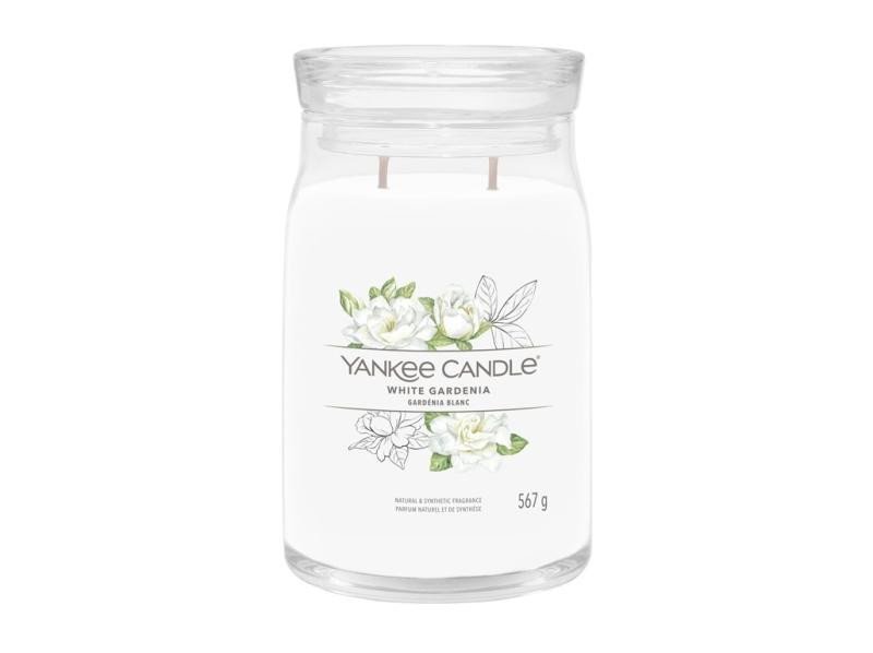 Levně YANKEE CANDLE White Gardenia svíčka 567g / 2 knoty (Signature velký)