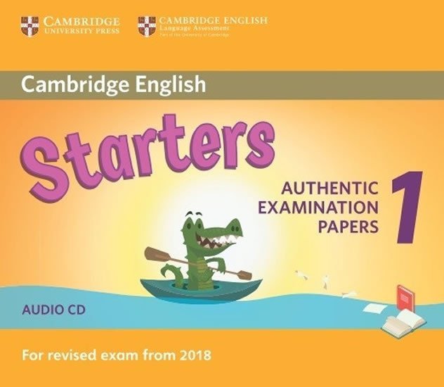 Levně Cambridge English Starters 1 for Revised Exam from 2018 Audio CD - Kolektiv autorů