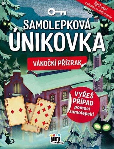 Levně Samolepková únikovka Vánoční přízrak