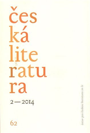Levně Česká literatura 2/2014