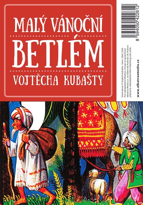 Levně Malý vánoční betlém Vojtěcha Kubašty, 1. vydání - Vojtěch Kubašta