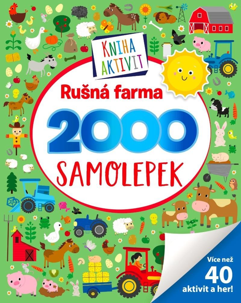 Levně Rušná farma 2000 samolepek