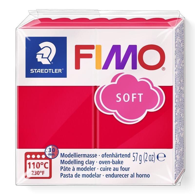 Levně FIMO soft 57g - červená
