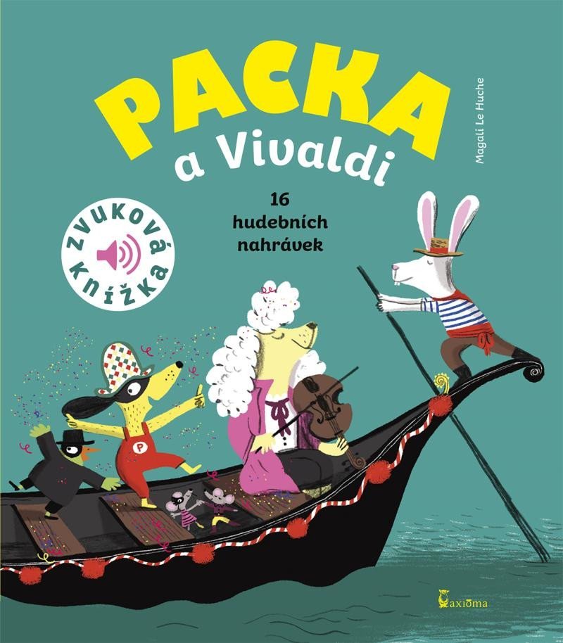 Levně Packa a Vivaldi - Zvuková knížka - Huche Magali Le