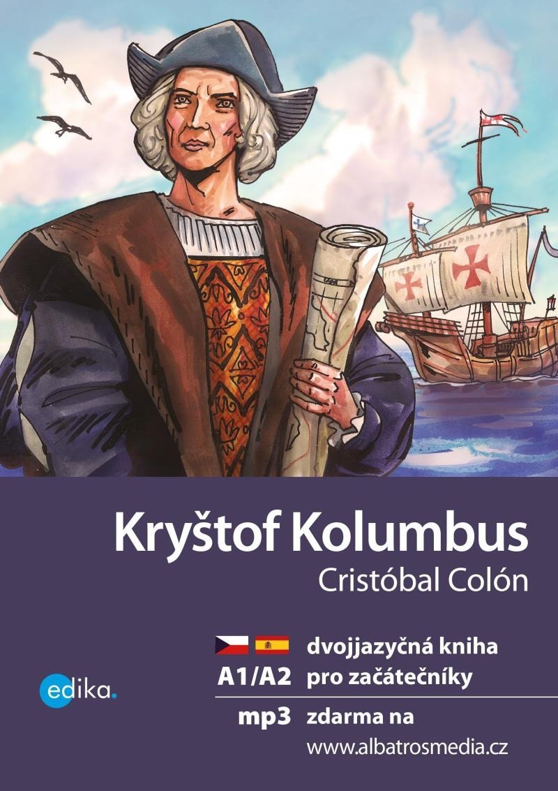 Kryštof Kolumbus / Cristóbal Colón + mp3 (A1/A2), 2. vydání - Maxwell Colonna-Dashwood