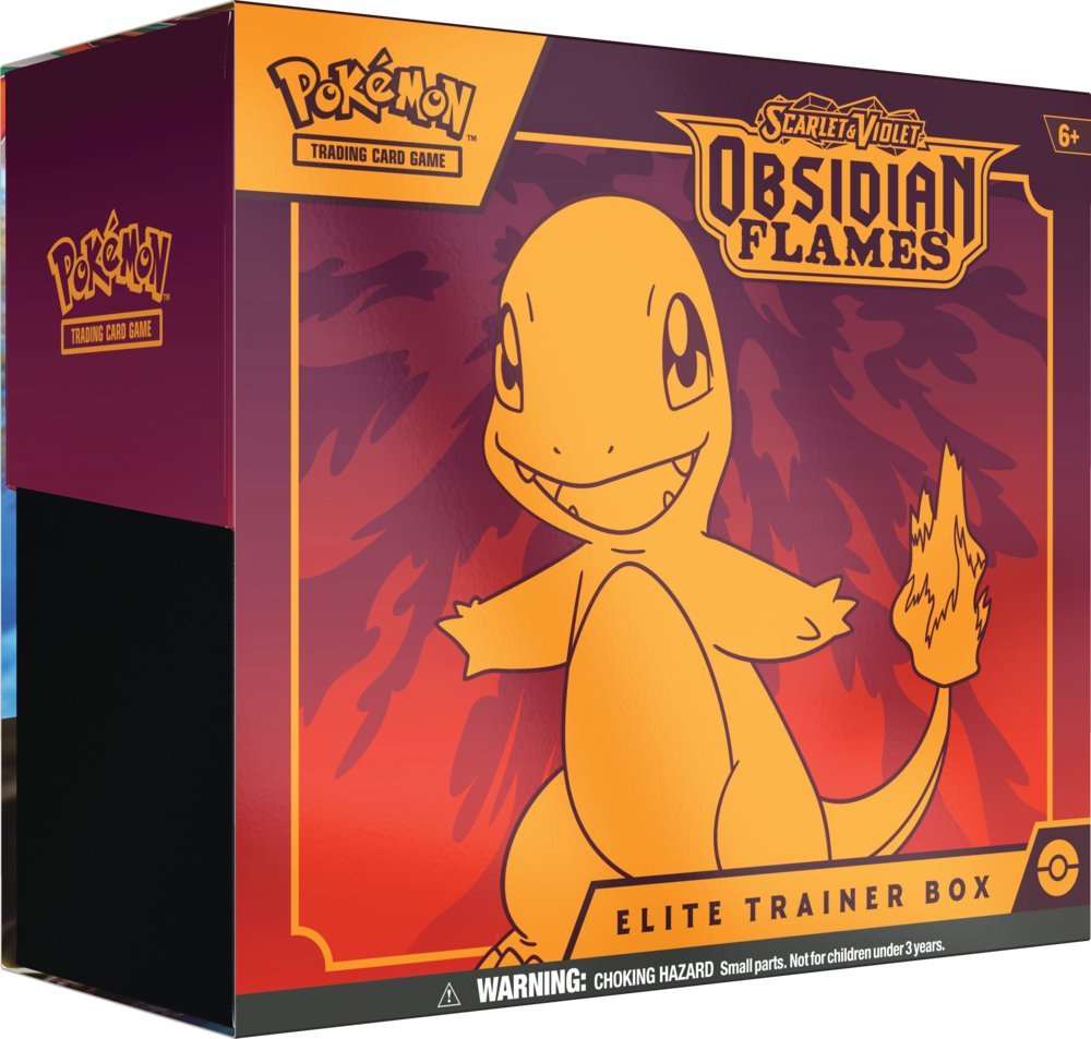 Levně Pokémon TCG: Scarlet &amp; Violet 03 Obsidian Flames - Elite Trainer Box