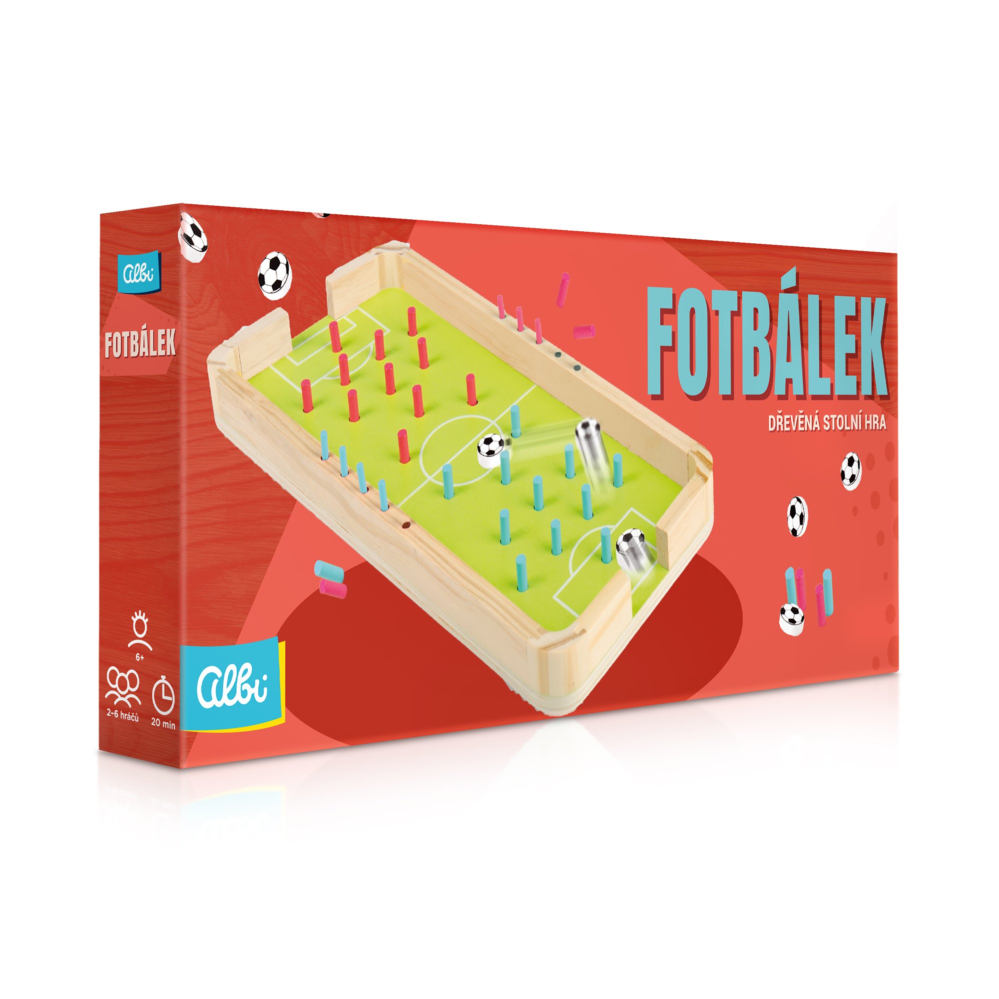 Product detail of Fotbálek - Dřevěná stolní hra - Albi