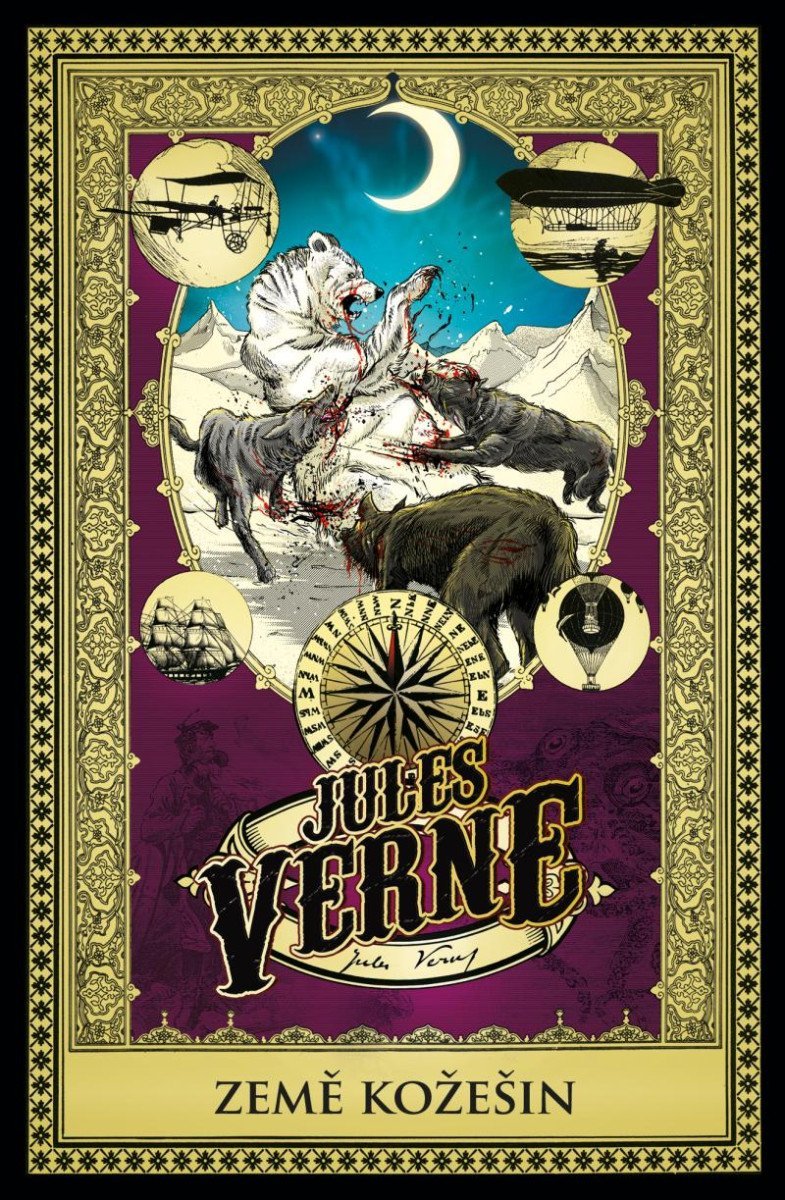 Země kožešin - Jules Verne