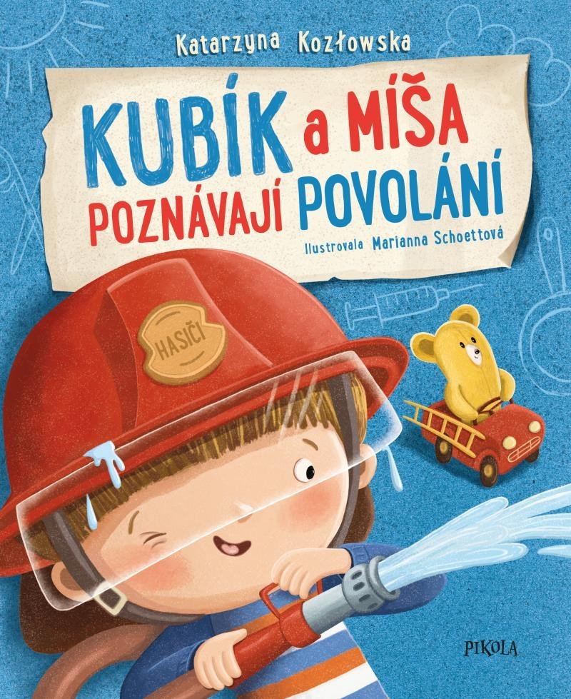 Levně Kubík a Míša poznávají povolání - Katarzyna Kozłowska