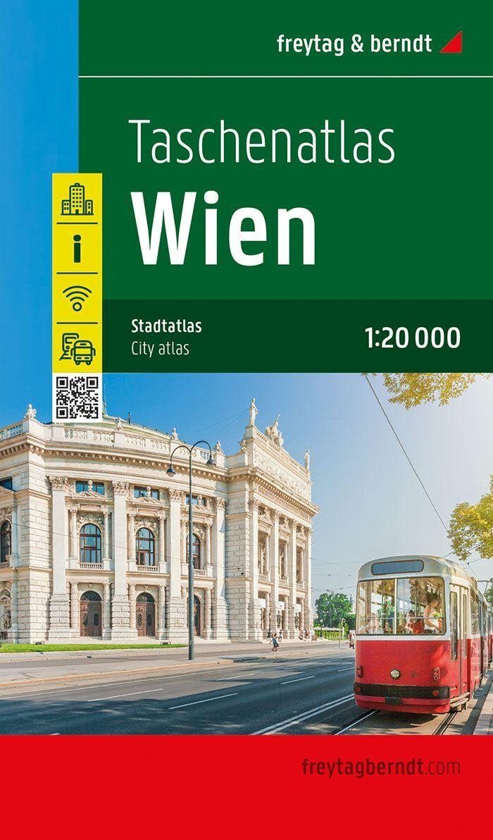 Levně Vídeň 1:20 000 / kapesní atlas