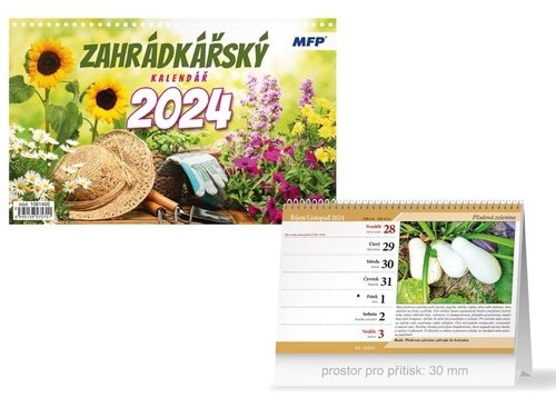 Levně Zahrádkářský 2024 - stolní kalendář