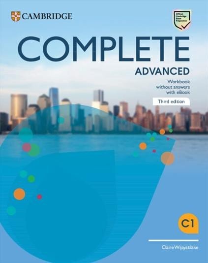 Levně Complete Advanced Workbook without Answers with eBook, 3rd edition - Claire Wijayatilake