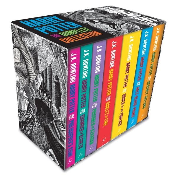 Levně Harry Potter Boxed Set: The Complete Collection Adult Paperback - Joanne Kathleen Rowling