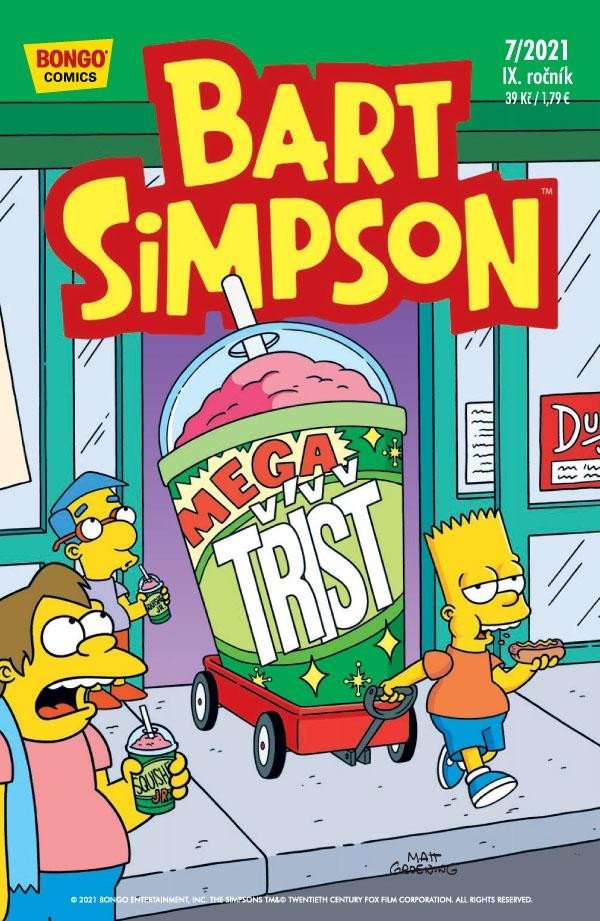 Levně Simpsonovi - Bart Simpson 7/2021 - autorů kolektiv
