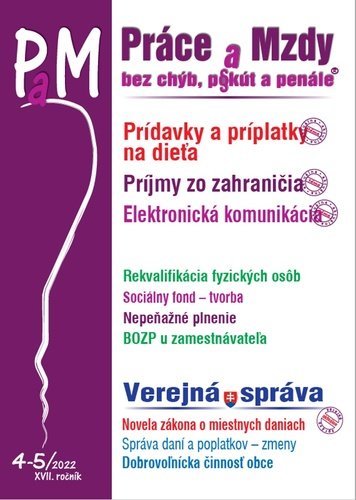 Levně PAM 4-5/2022 - Ján Mintál; Iveta Matlovičová; Marta Boráková