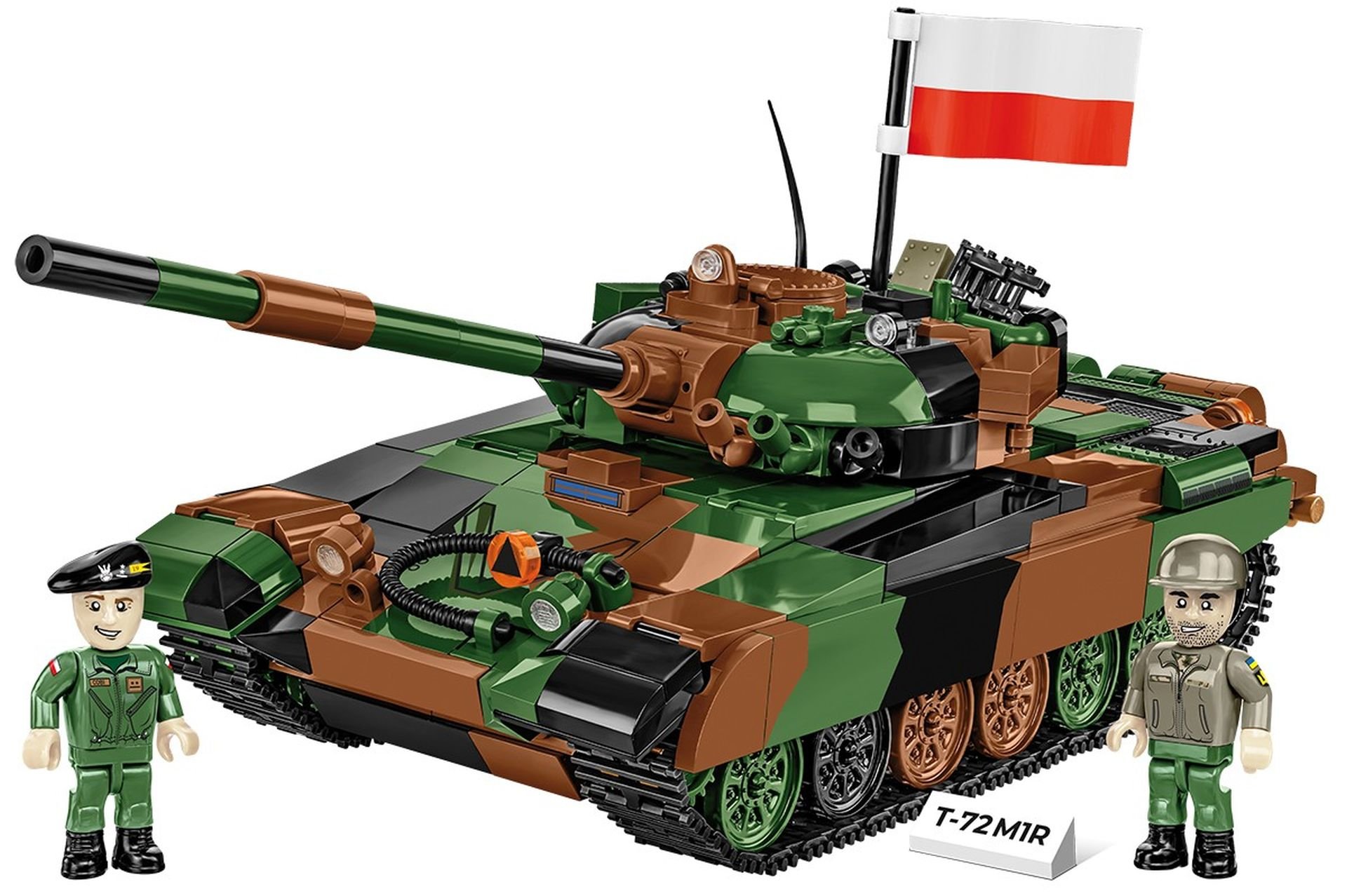 Levně COBI 2624 Armed Forces T-72 M1R (PL/UA), 1:35, 724 k, 2 f
