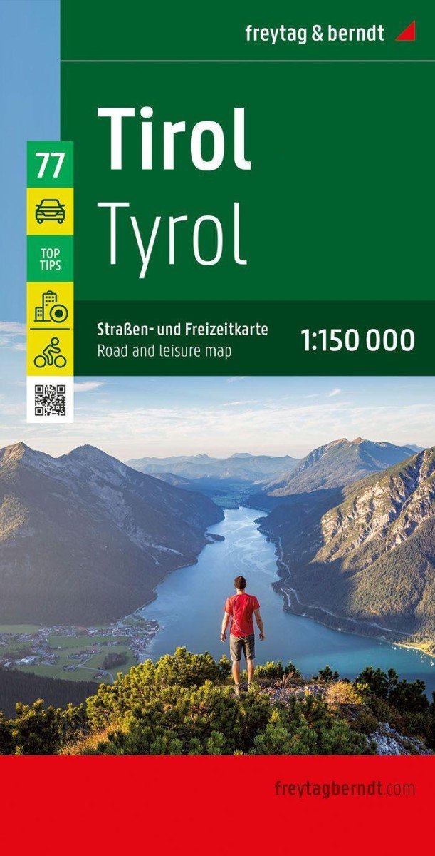 Levně Tyrolsko 1:150 000 / automapa