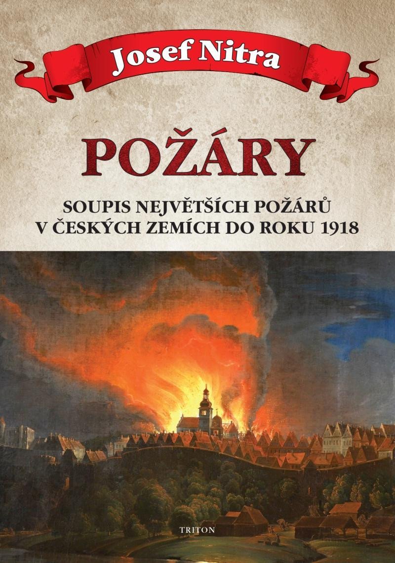 Levně Požáry - Soupis největších požárů v českých zemích do roku 1918 - Josef Nitra