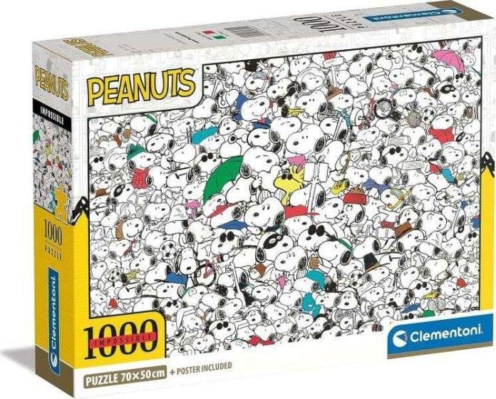 Levně Puzzle Impossible Peanuts 1000 dílků