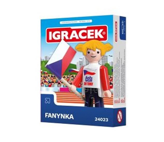 Levně IGRÁČEK - Fanynka